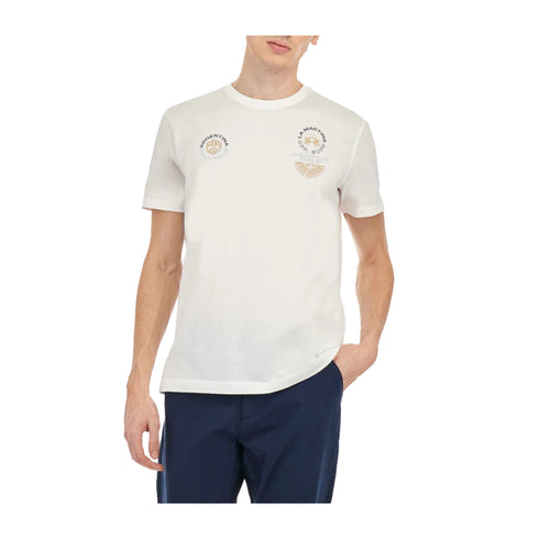 La Martina T-shirt T-shirt Uomo con grafiche Argentina S P25 - LA MARTINAMAR303JS388 - 00001 - S - Francavilla Moda